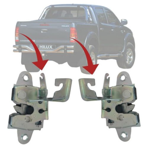 2x Fechadura Tampa Traseira Toyota Hilux 2009 Até 2015 Par