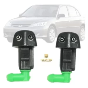 Par De Esguicho Brucutu Limpador Honda Civic 2001 Á 2006