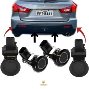 Kit 4 Sensor De Ré Estacionamento Asx Central E Lateral