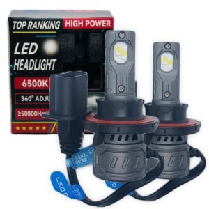 Par Lâmpada Super Led H13 Farol Baixo 16000 Lumens