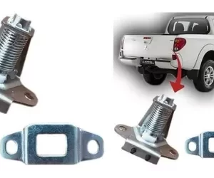 Par Trava Com Batente Tampa Caçamba L200 Triton 2008 á 2017