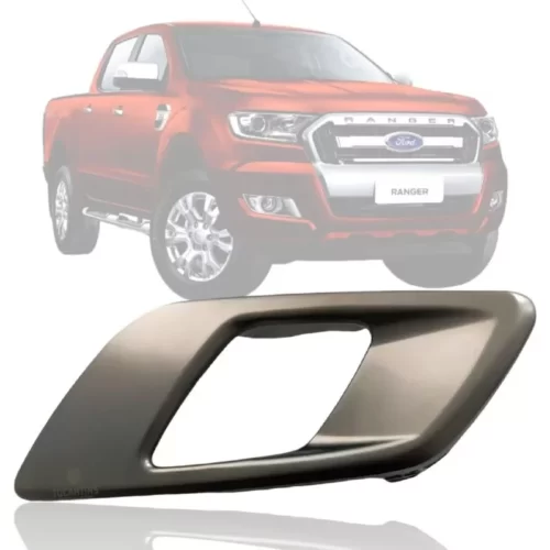 Puxador Interno da Porta da Ford Ranger – Lado Esquerdo – Grafite – Ano 2012 a 2021