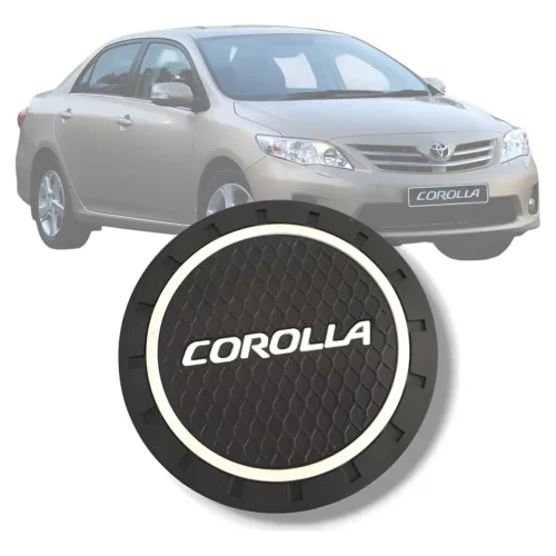 Par Acessório Protetor Porta Copos Toyota Hilux  e Corolla