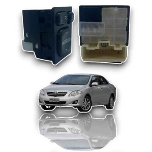 Comando Botão Retrovisor Retrátil Toyota Corolla 2009 até 2011