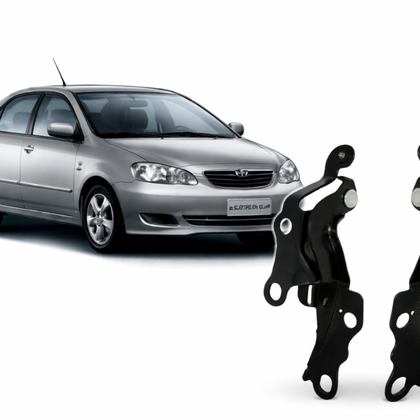 PAR 2 -Dobradiça Braço Capo Corolla 2003 até 2008 - R-53410-12410 L-53420-12230