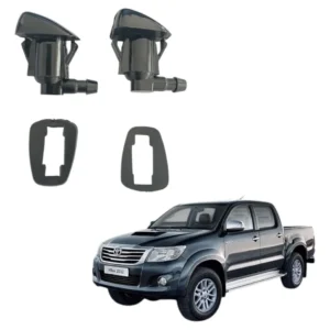 Par Bico Esguicho Brucutu Limpador Hilux 2004 Até 2012