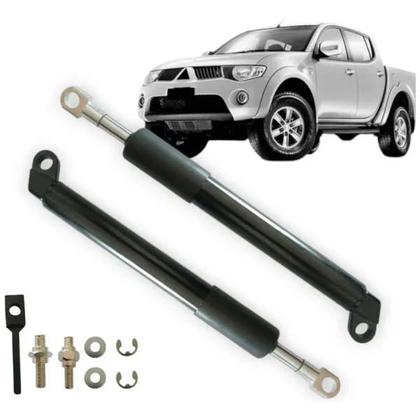 Par Amortecedores Caçamba Traseira L200 Triton 2004 até 2014