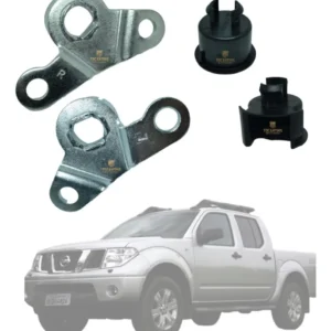 Kit Dobradiça Tampa Traseira Nissan Frontier 2008 Até 2015