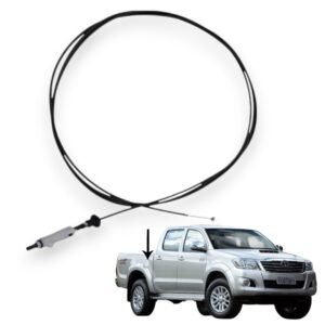 Cabo atuador abertura Tampa Tanque Toyota Hilux 2005 Até 2015