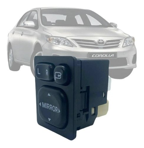Controle Elétrico do Retrovisor Retrátil Toyota Corolla 2012 até 2014