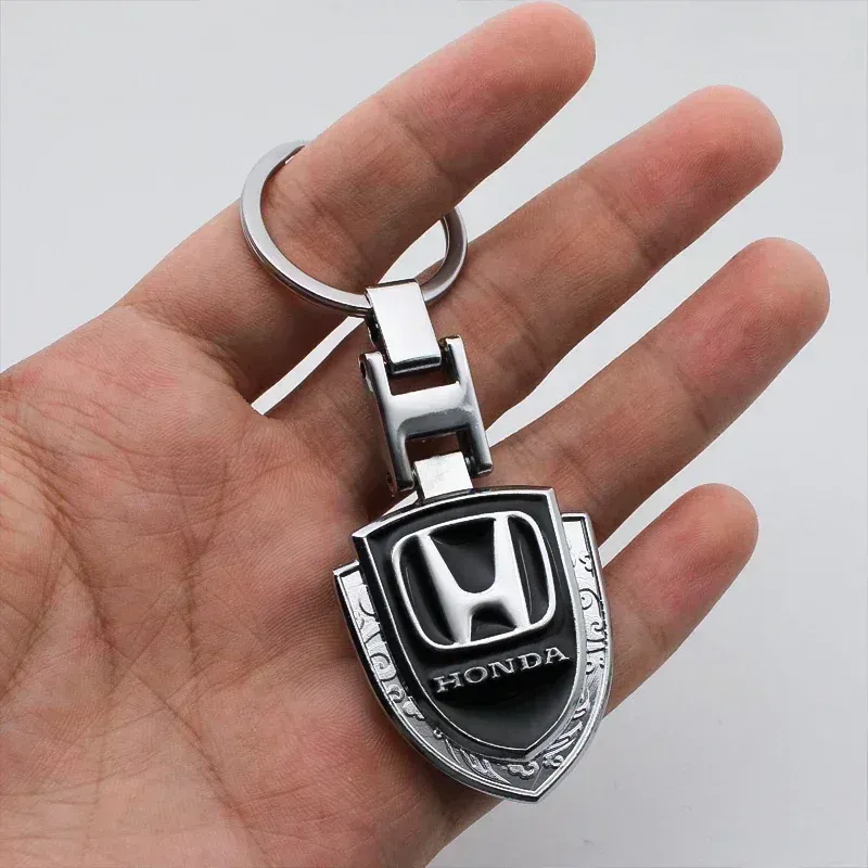 Chaveiro Honda Escudo Cromado Metal Alta Qualidade - Imagem 4