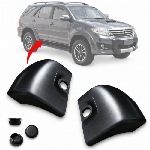 MOLDURA EXTENSÃO CAIXA DE RODA TRASEIRA TOYOTA SW4 2005 ATÉ 2015