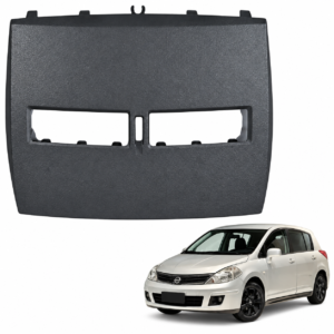 Moldura Acabamento Superior Painel Cinza Nissan Tiida 2007 A 2013